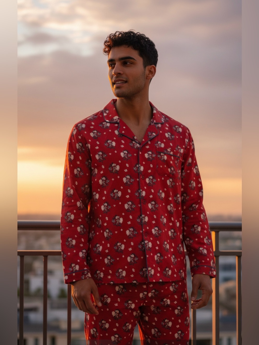 Men's Magnetic Classic with a Twist PJ Set - Picture 3 of 3